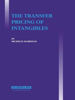 cover image of The Transfer Pricing of Intangibles